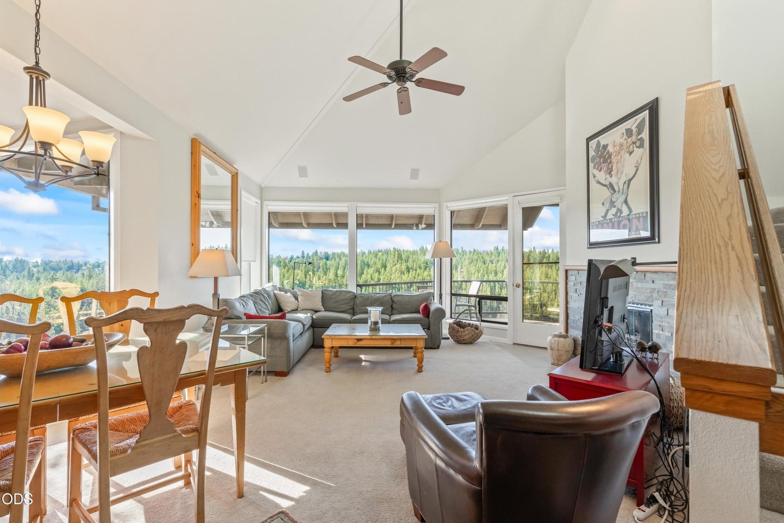 Vaulted ceilings