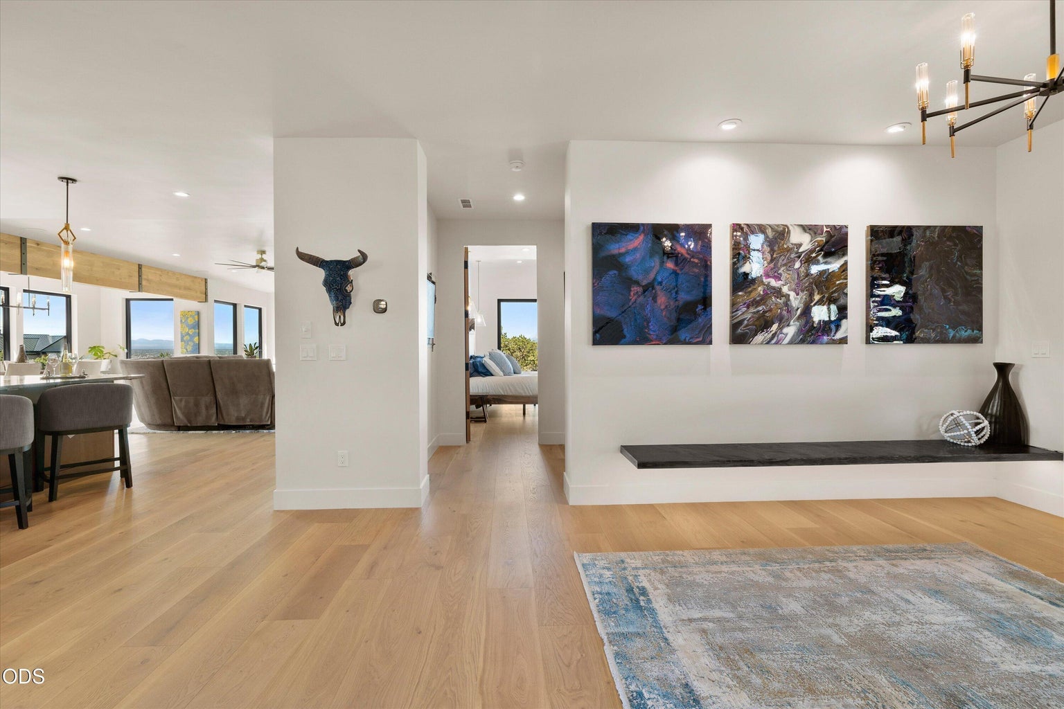 Foyer leading to Primary bedroom