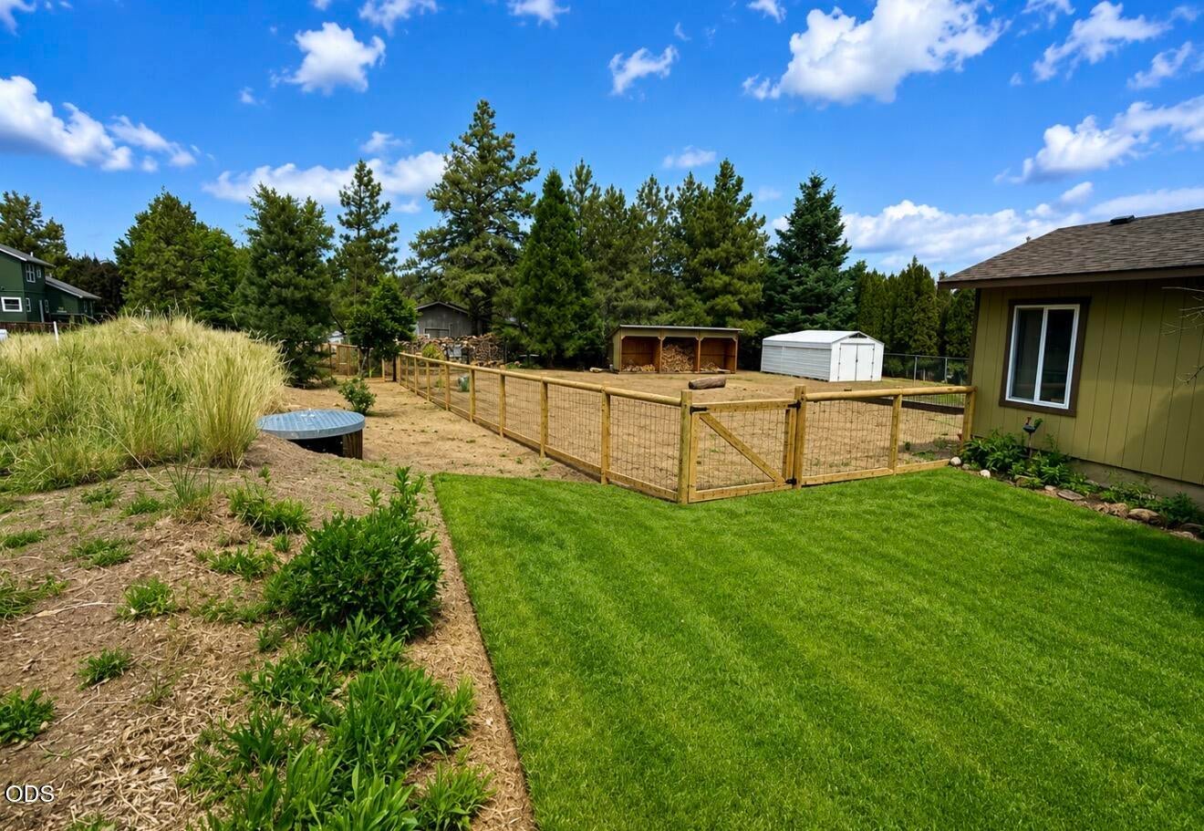 Rendering of new fence being installed