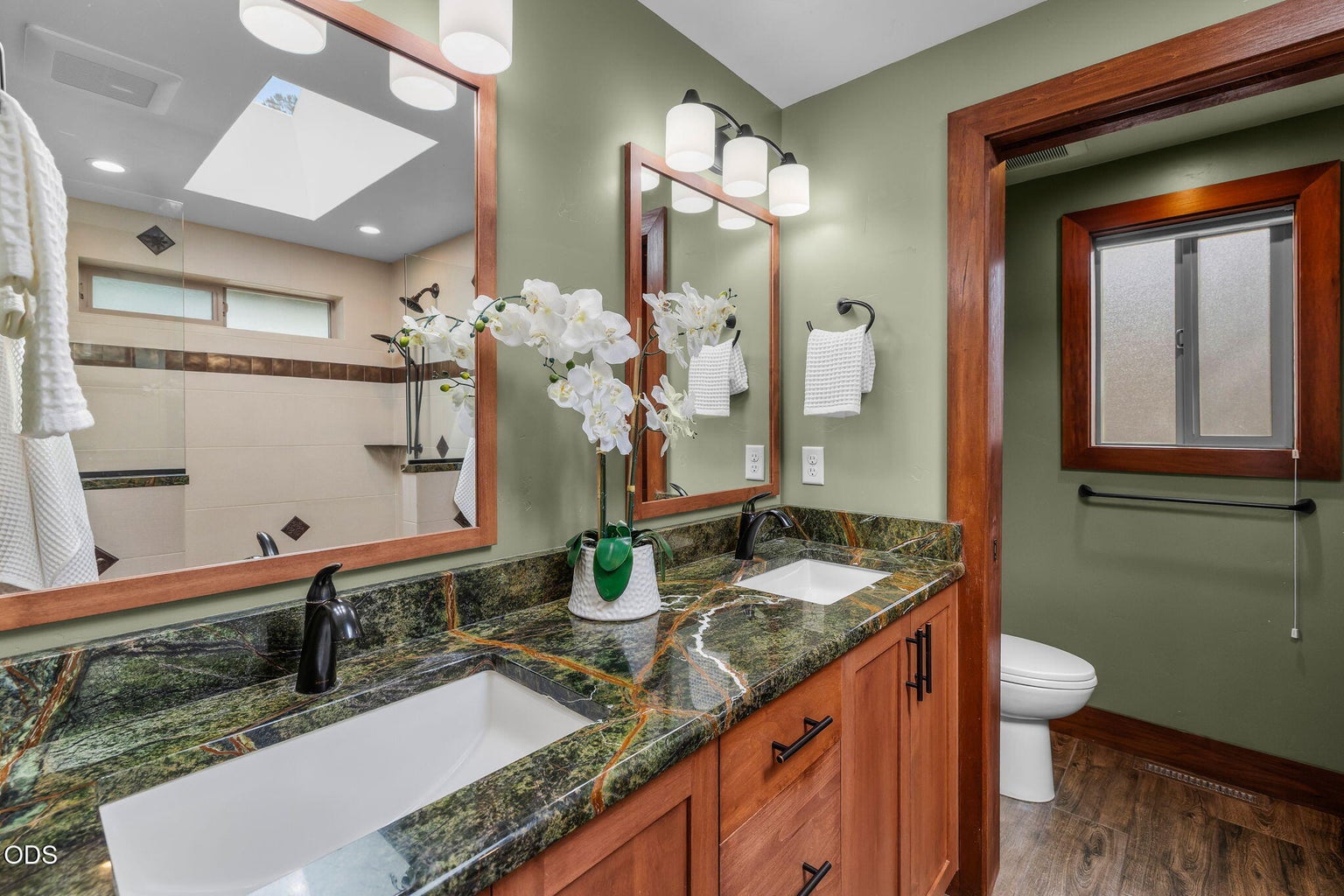 Gorgeous primary bathroom