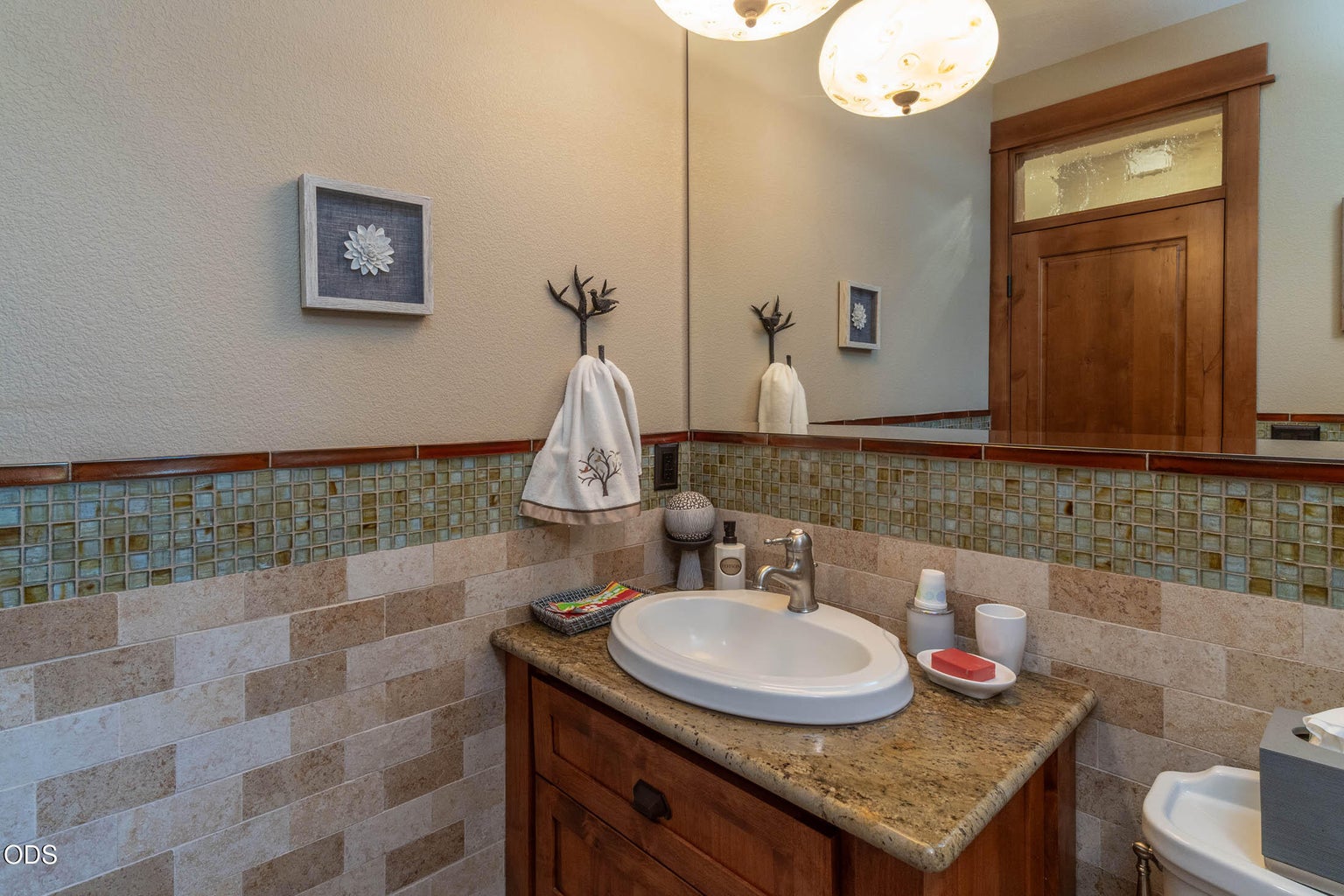 Half Bath is near entry on Main Level.