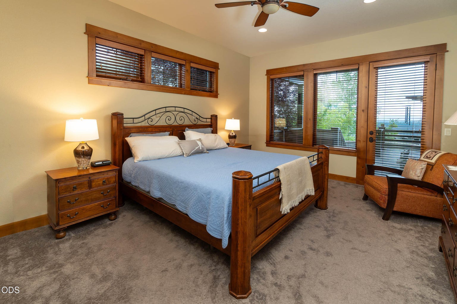 Primary Bedroom #1 on Main with Private Access to Deck