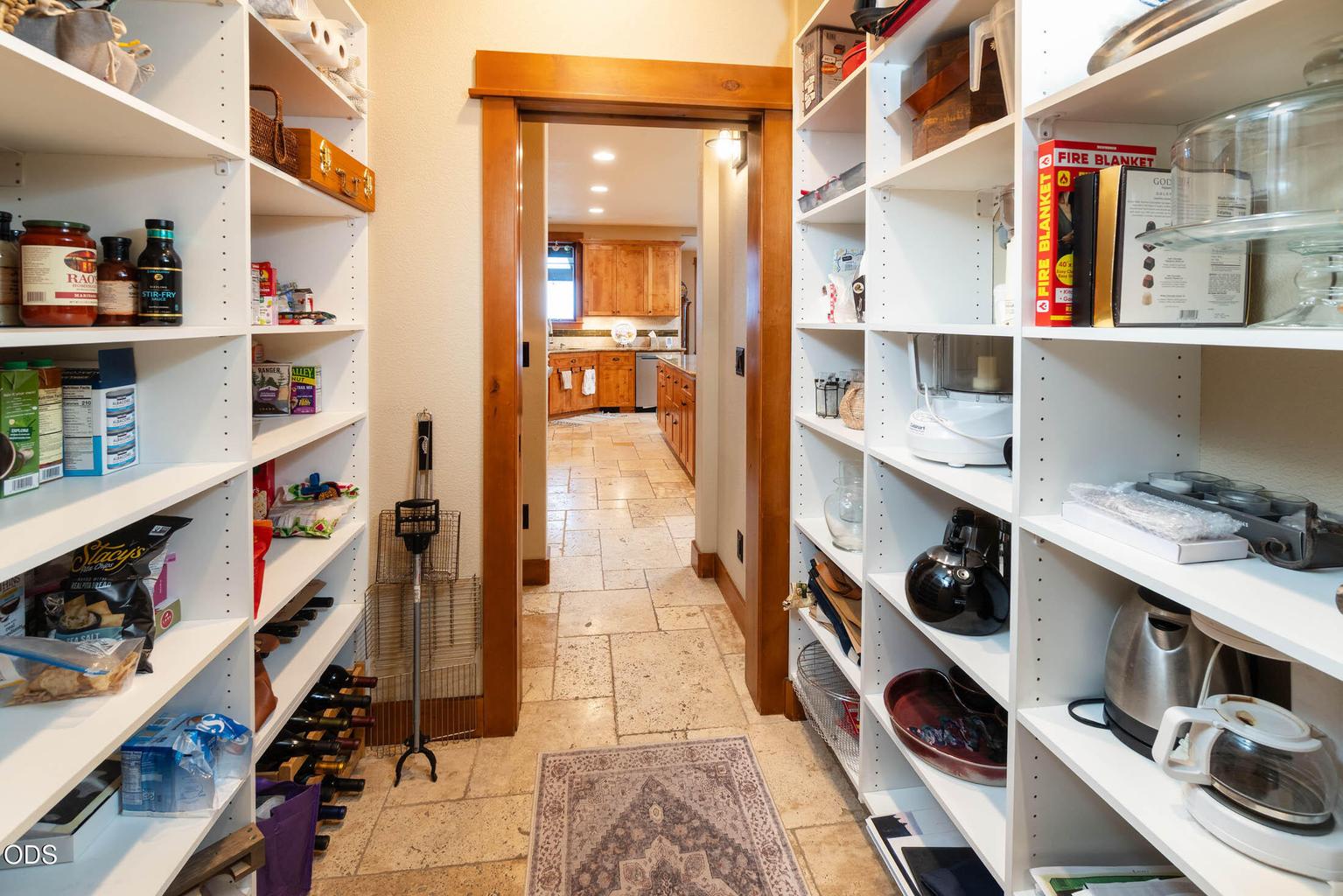 Huge and Handy Everything in your open pantry.