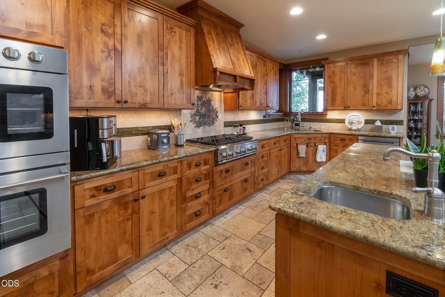 Chef's Kitchen; Island with sink for the Wet Bar.