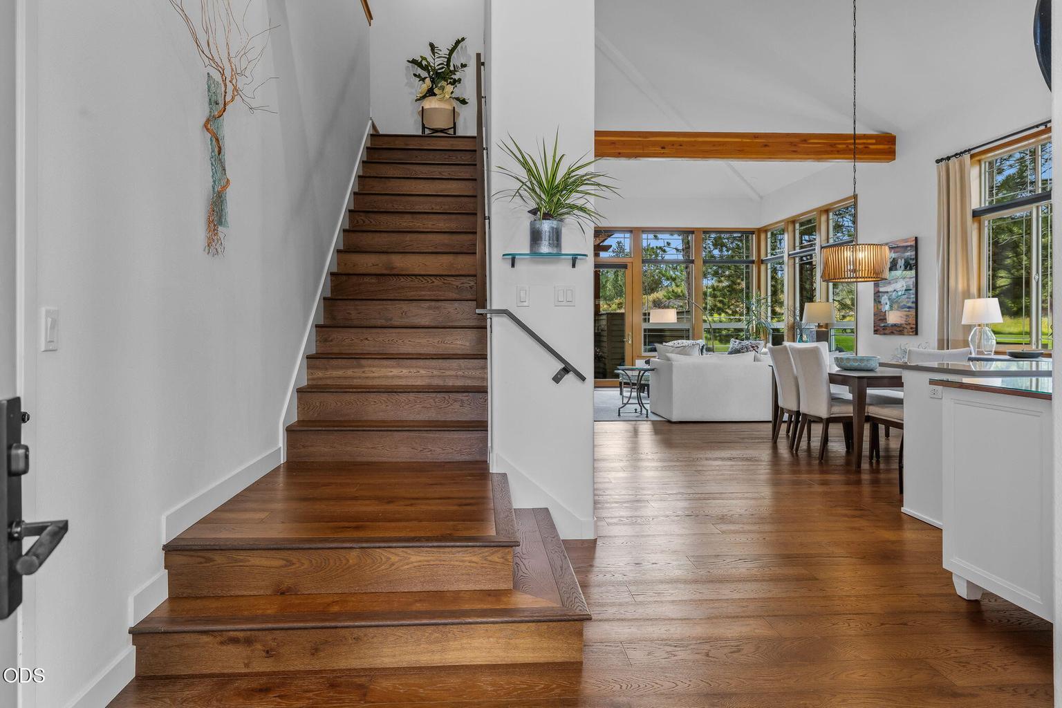 Newer hardwood floors