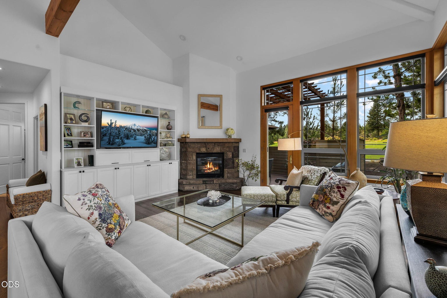 Added TV cabinetry