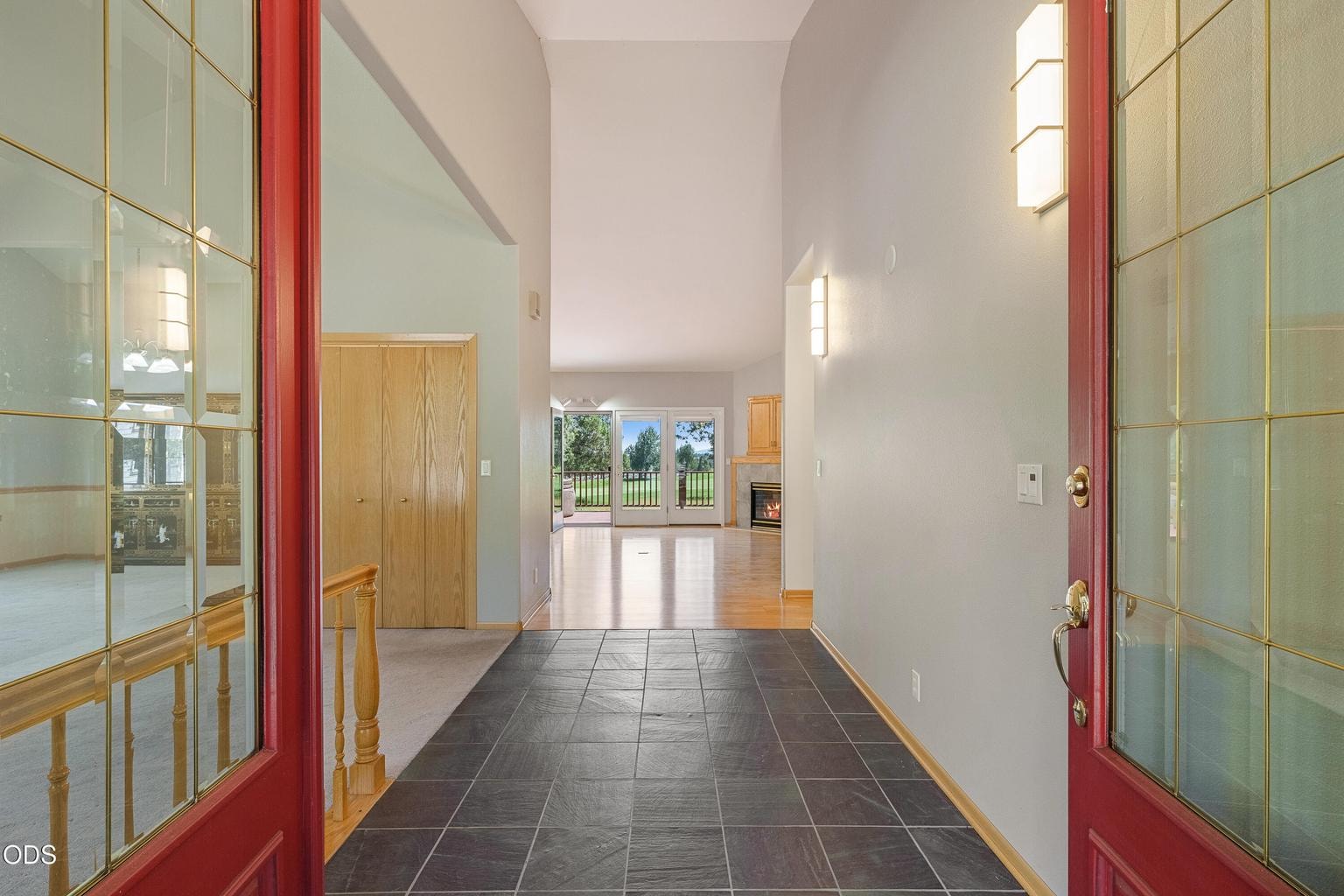 Large foyer.