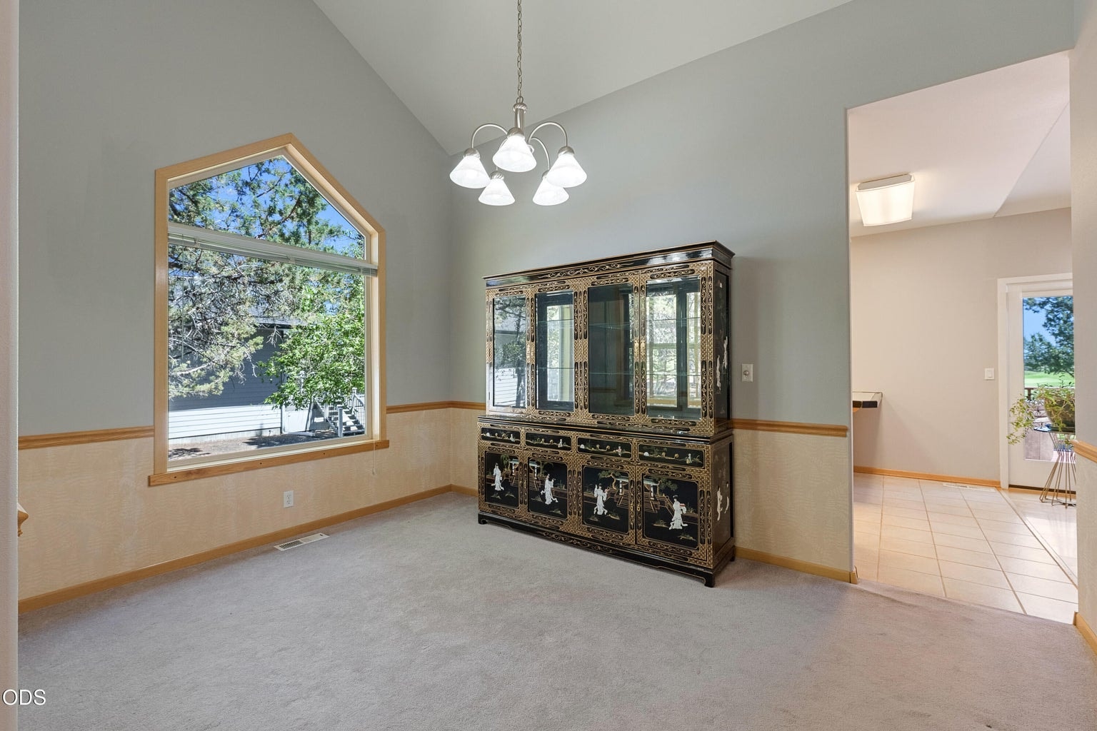 Formal dining room.