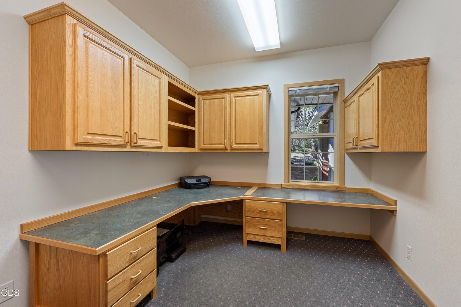 Dedicated office.