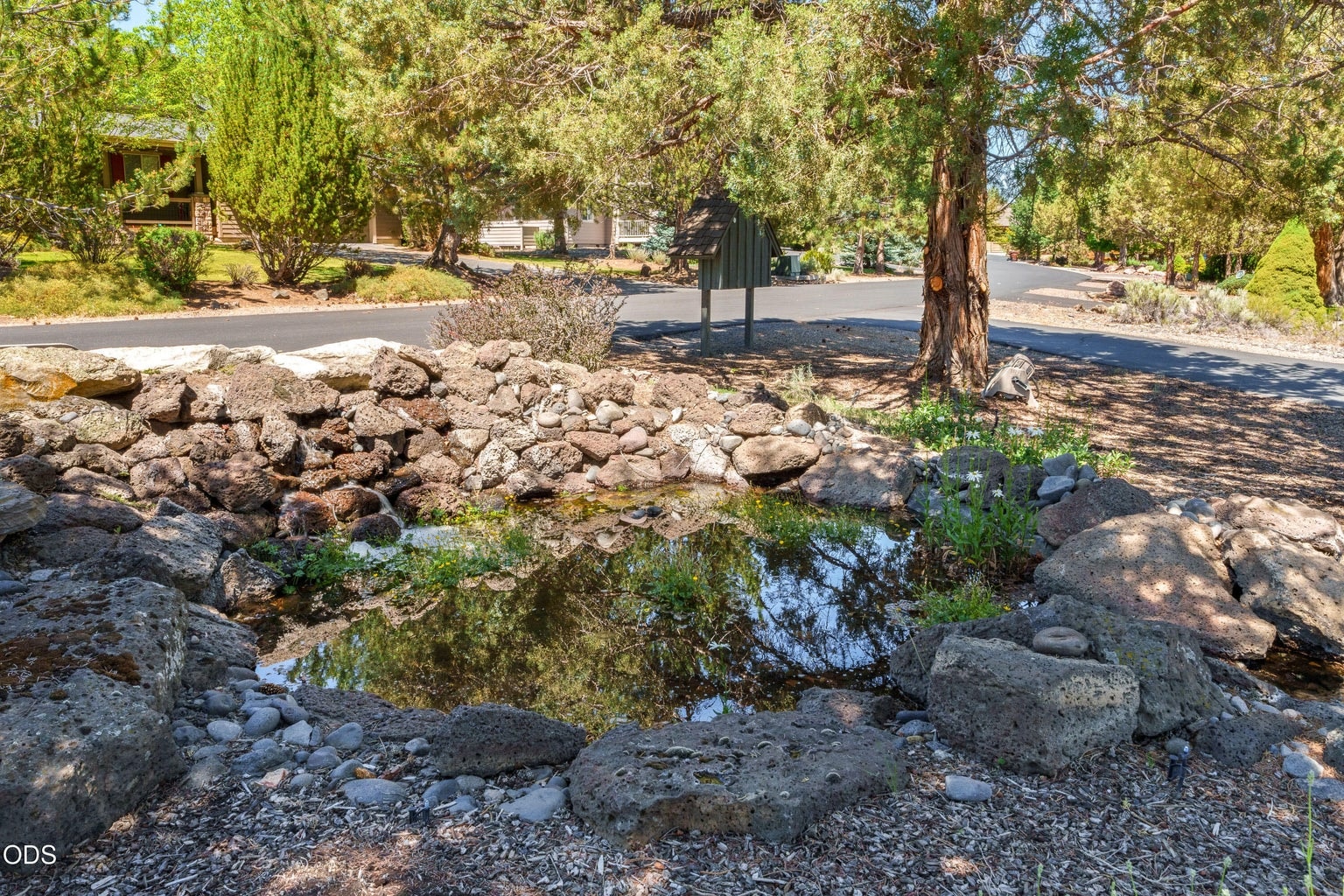 Water feature.