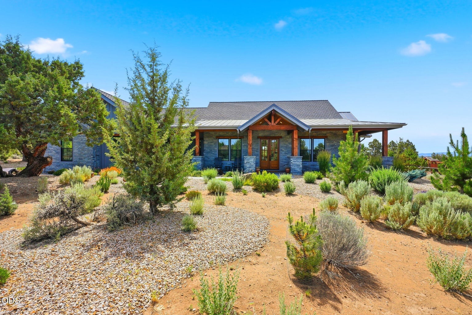 Colorful Xeriscape Landscape
