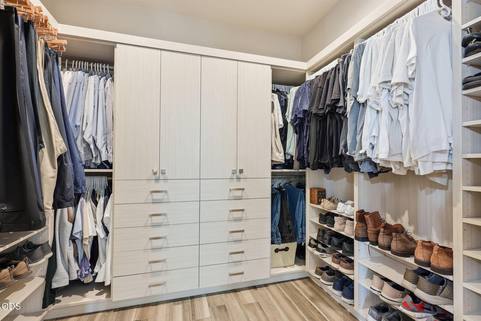 Primary Custom Walk-in Closet
