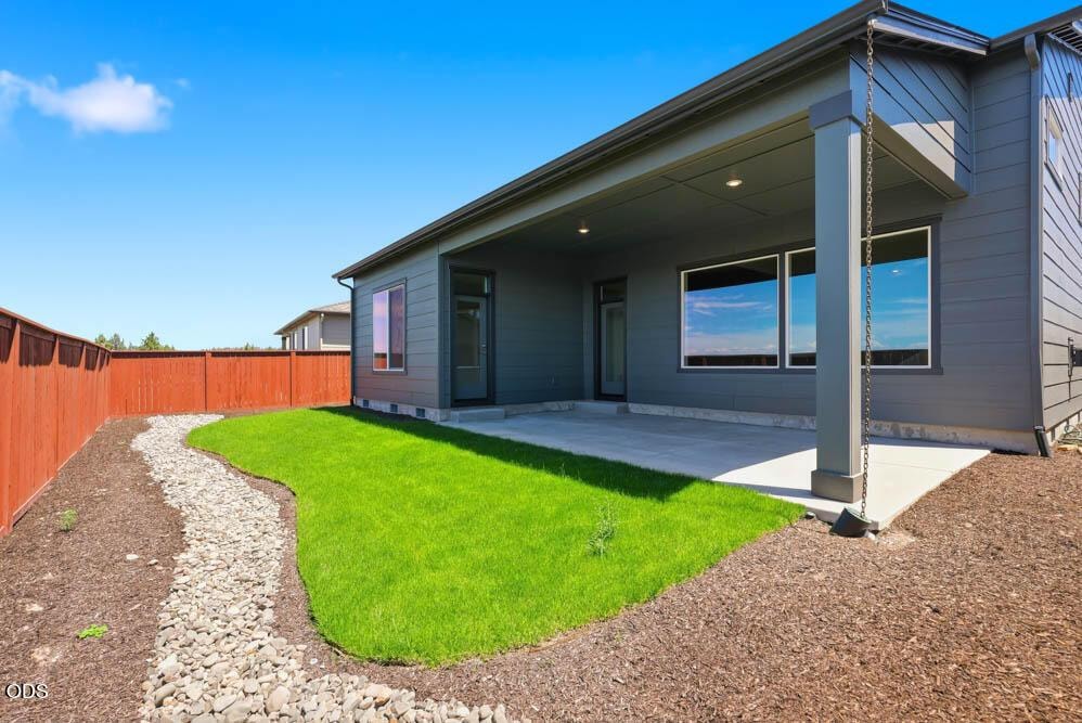 Subject property rear yard landscaping is included!