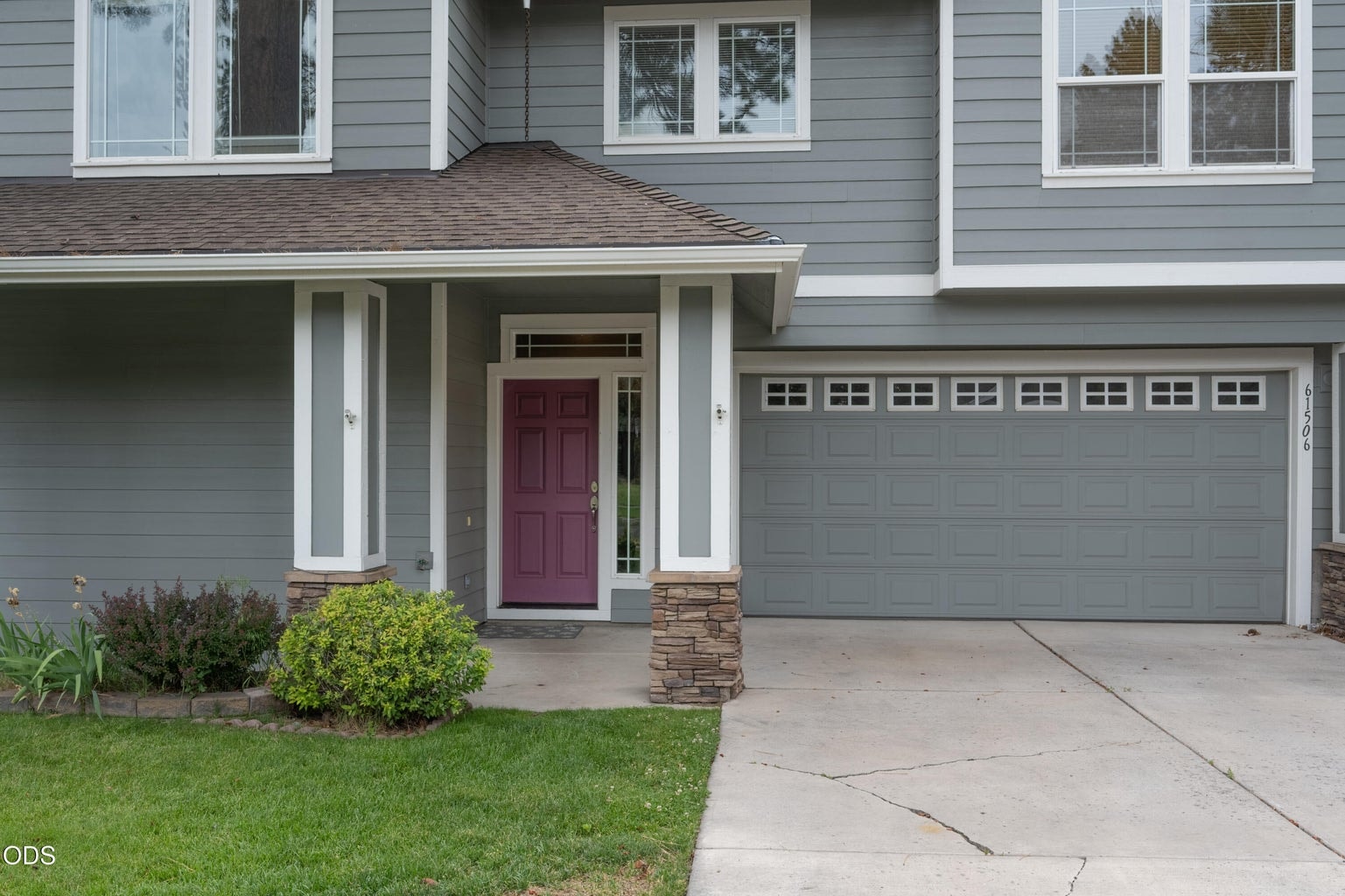 Spacious 2 car garage