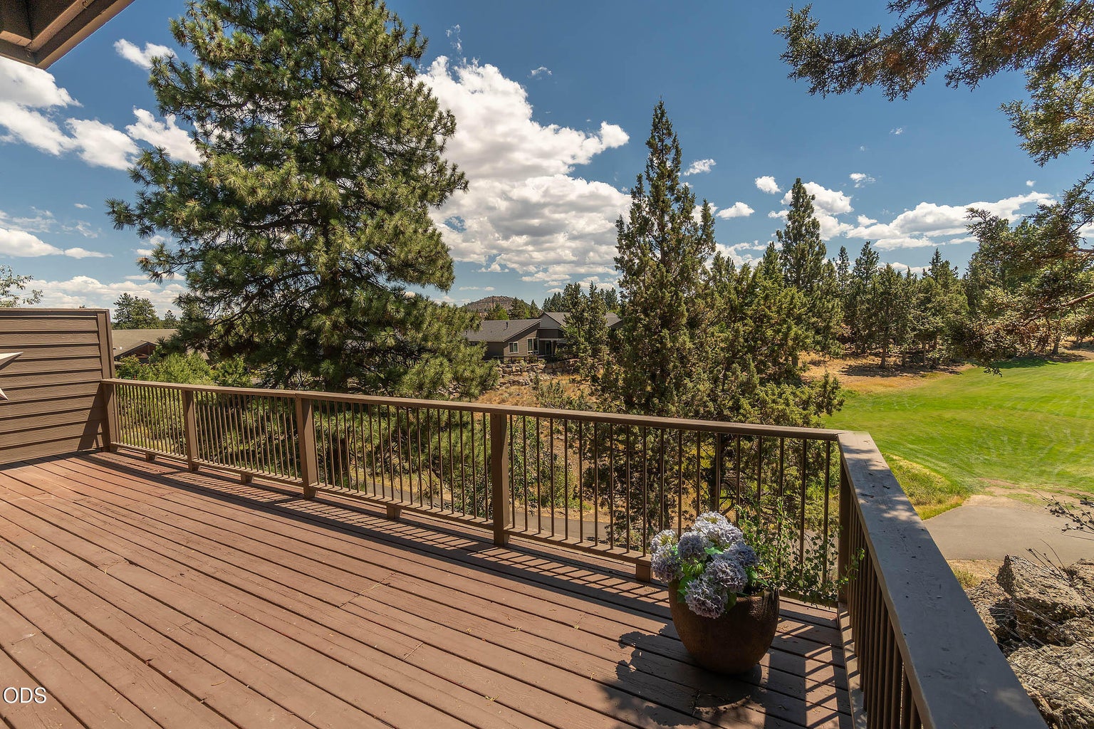 main level viewing deck