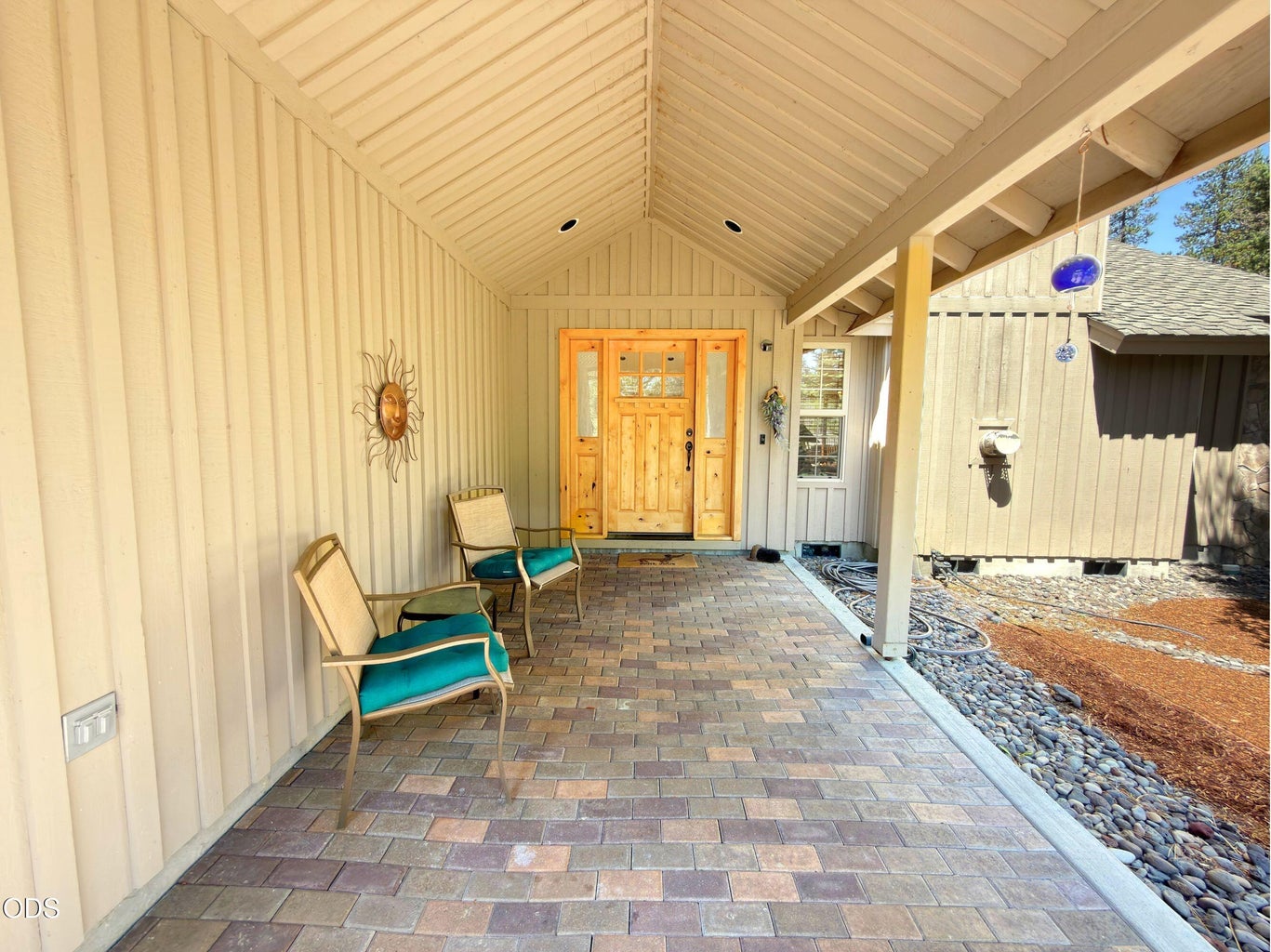 Covered patio