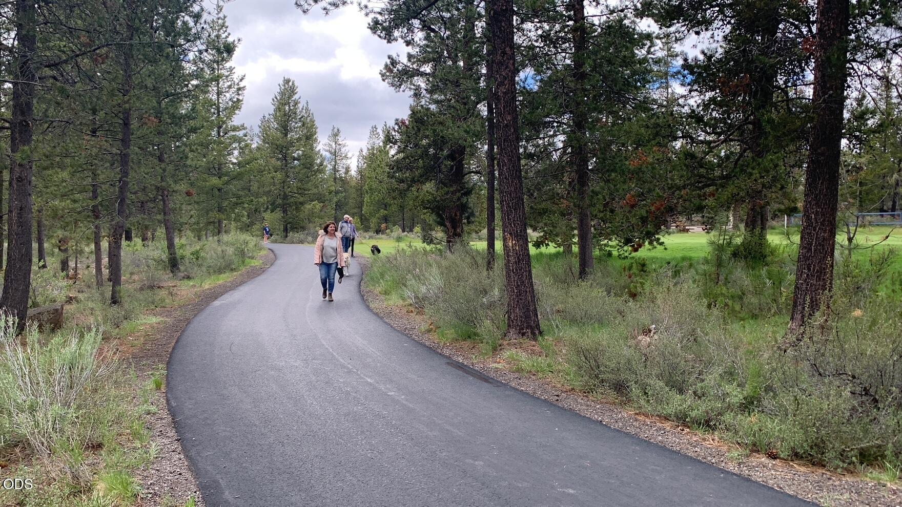 Over 34 paved miles of paths in Sunriver. This was taken in Fort Rock Park