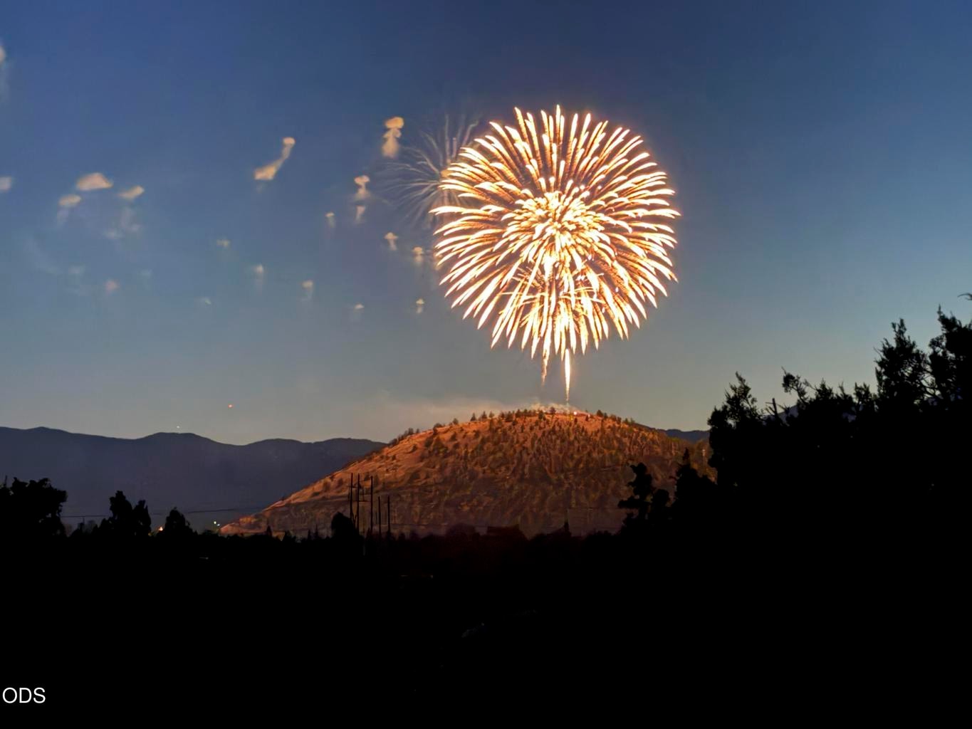 View from Guest House balcony 4th of July