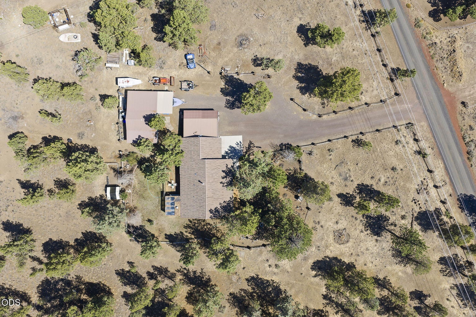 Aerial - Pine Tree Lane