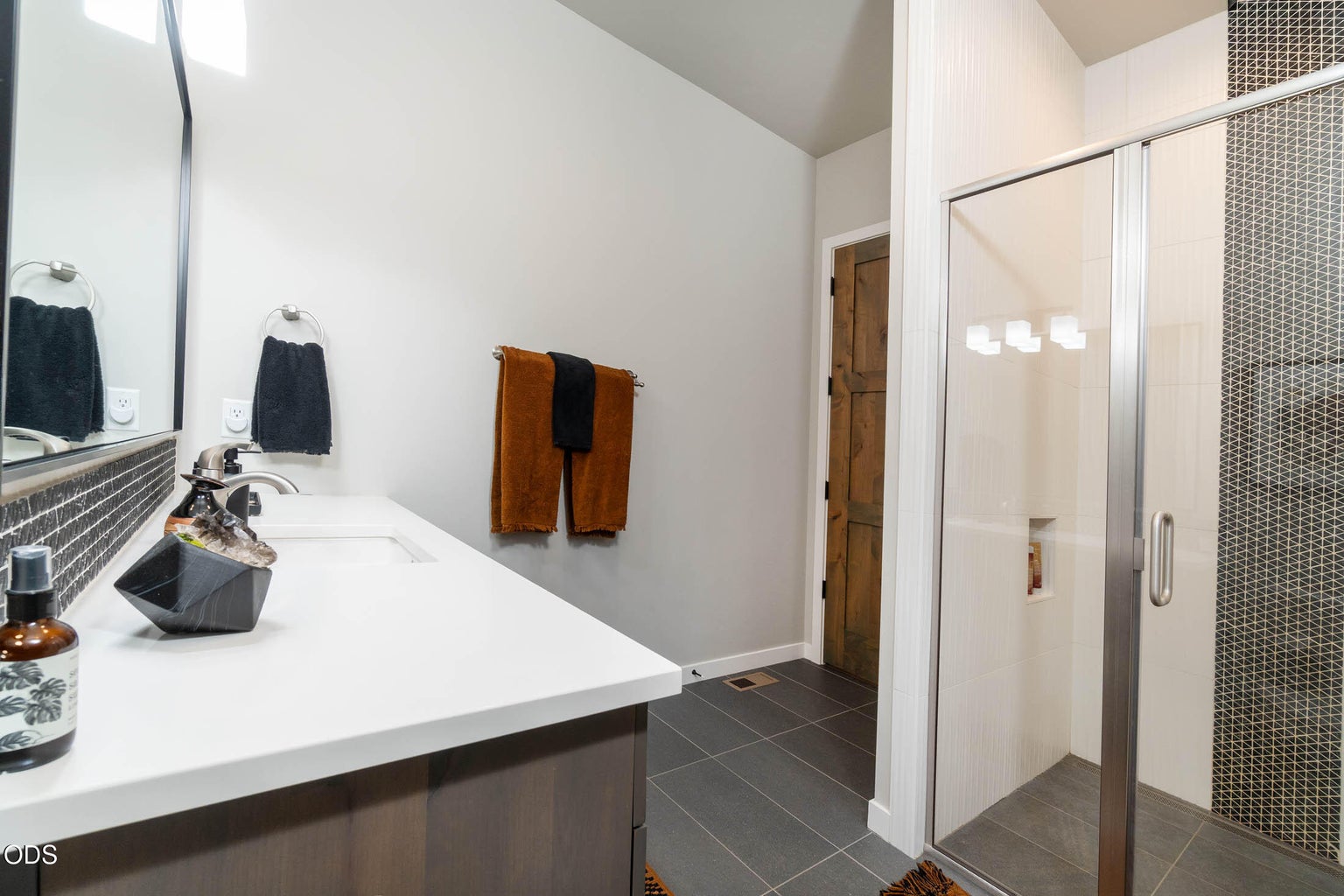guest bathroom with shower