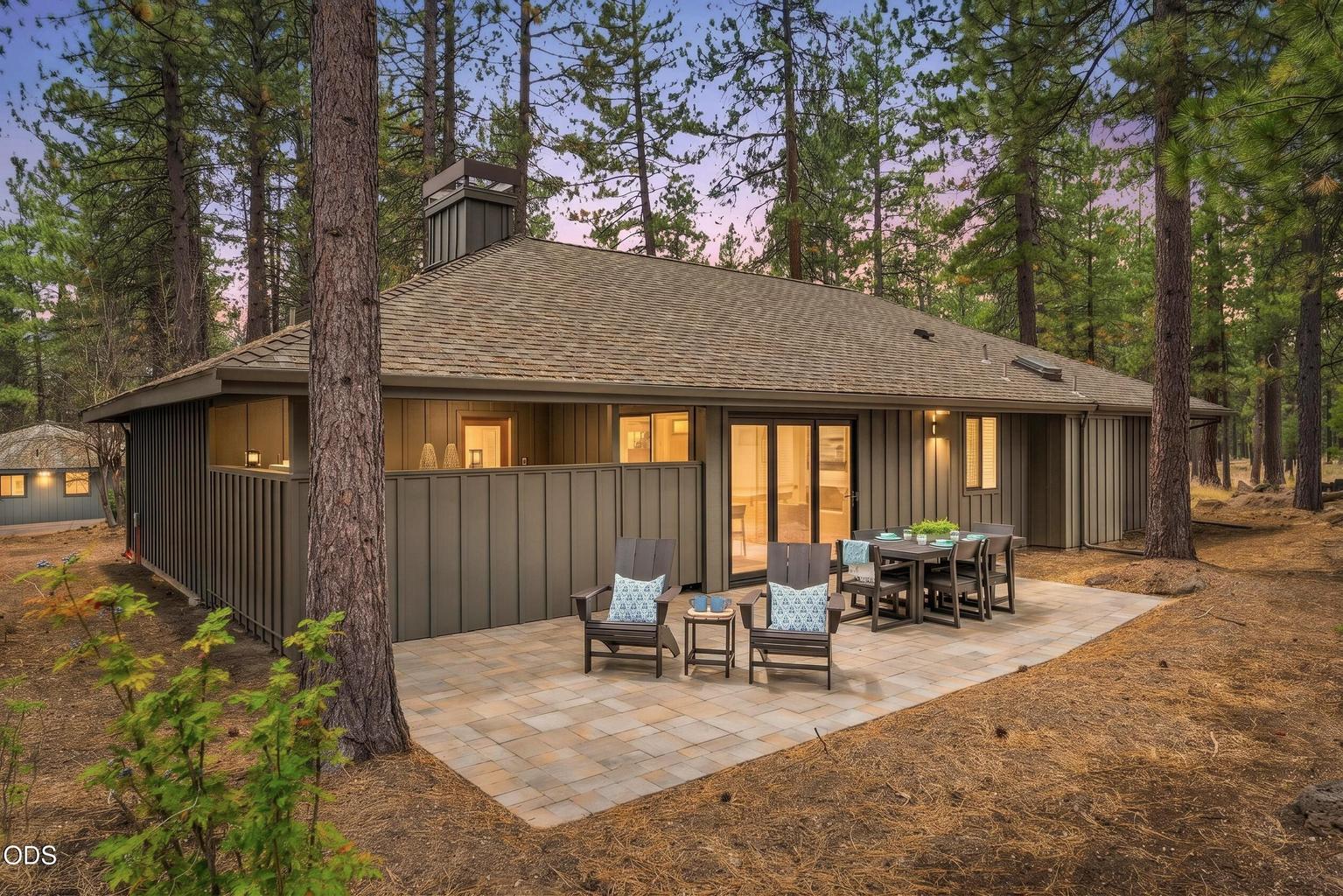 back of home opens to common space