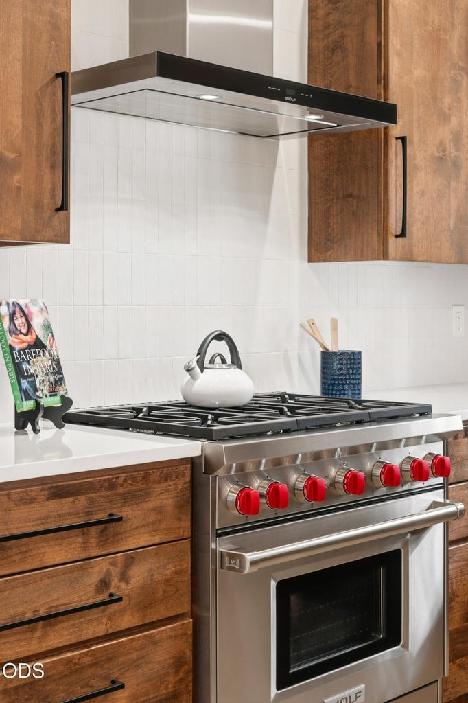 6 burner Wolf Range