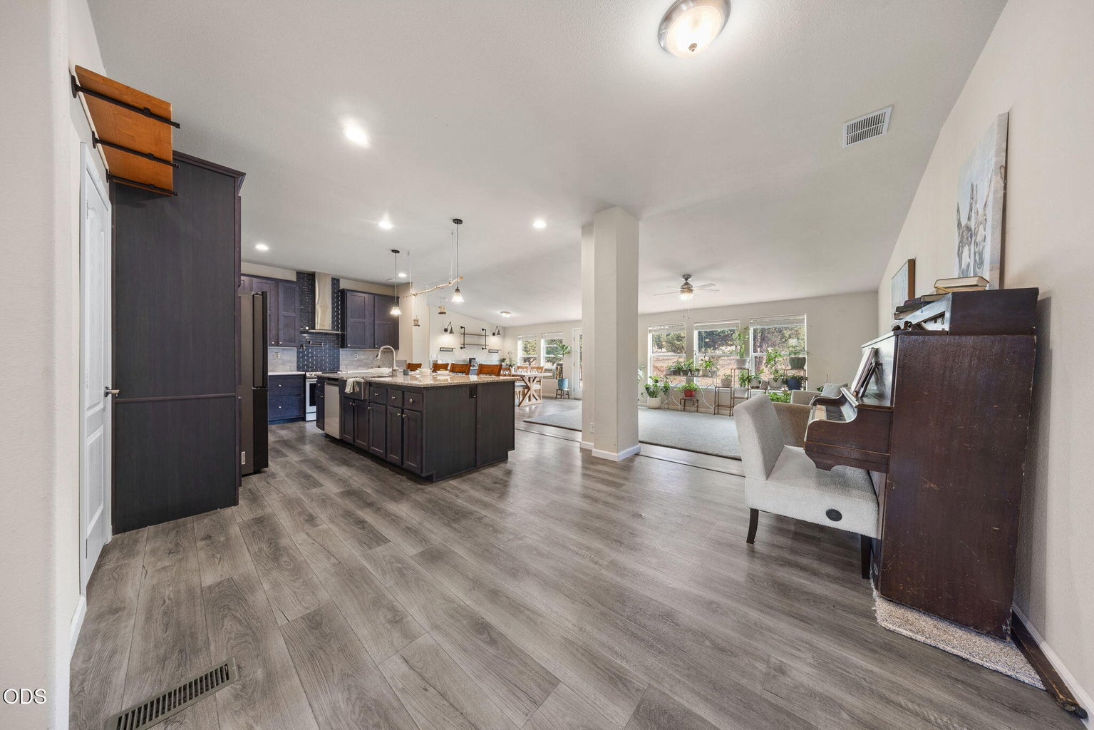 Entrance into your great room
