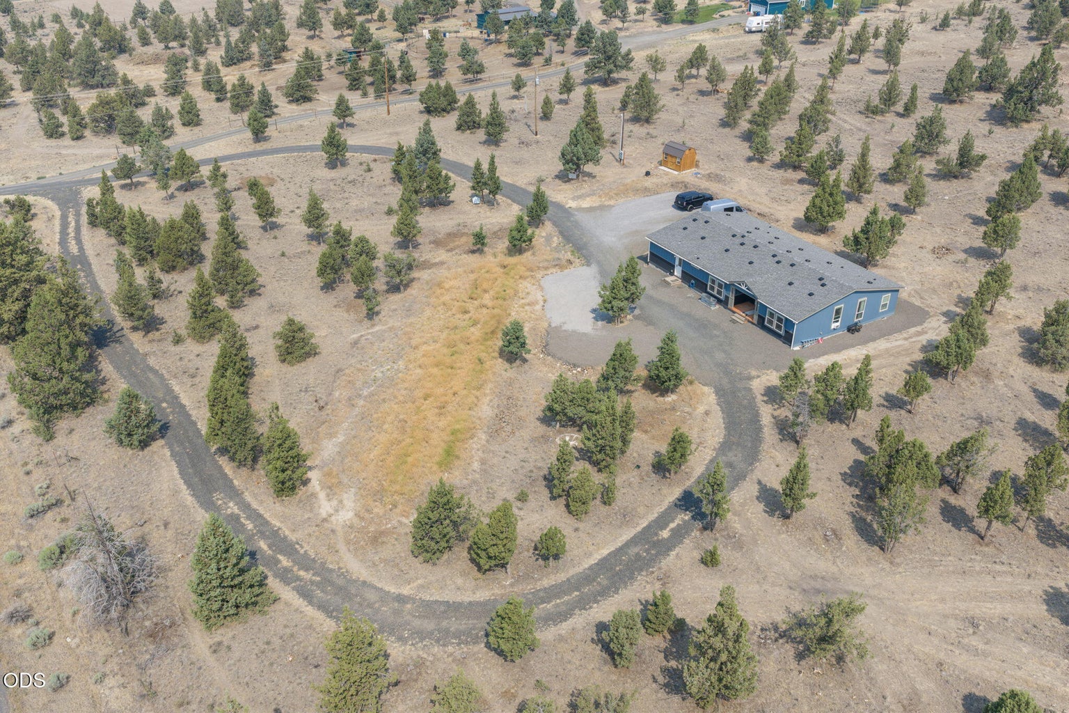 4.95 acres, refreshed gravel