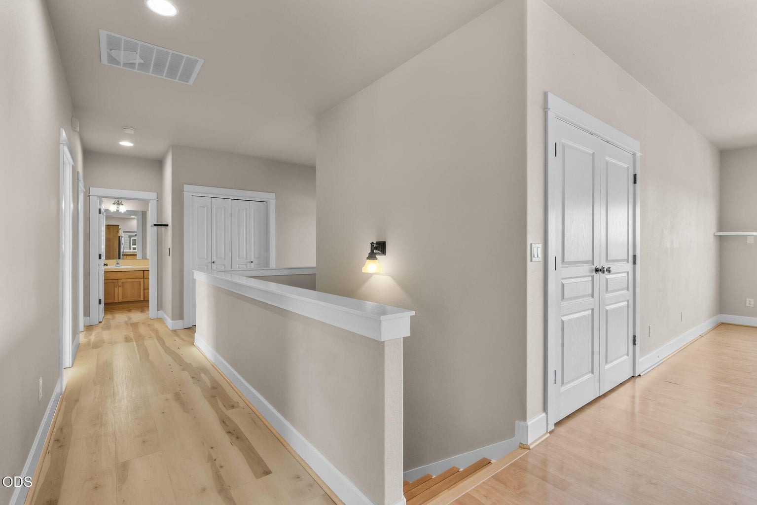 Pantry & lower level access off Great Room