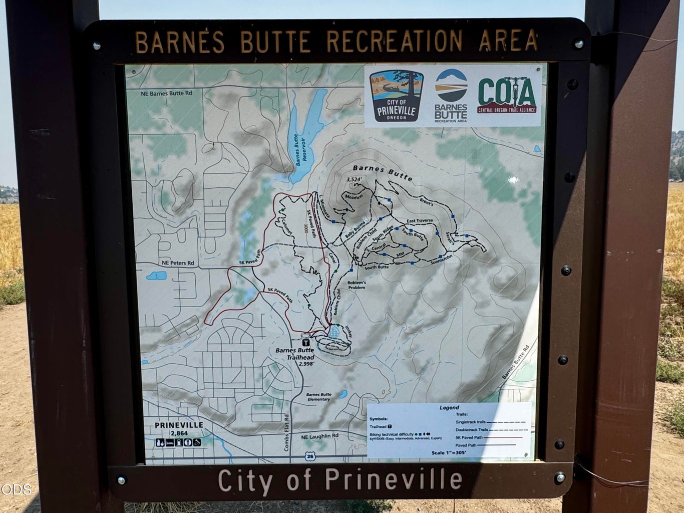 Barnes Butte Trails