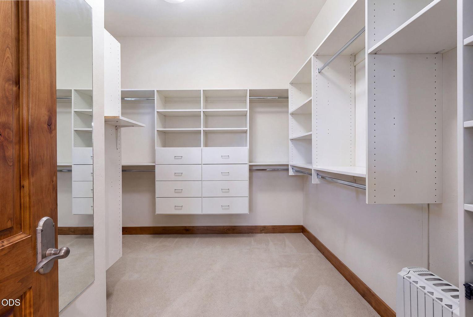 Primary Walk-In Closet