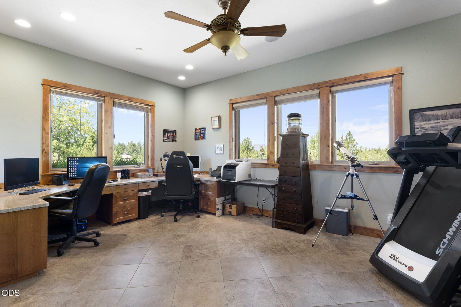Office with Built-Ins (main level)