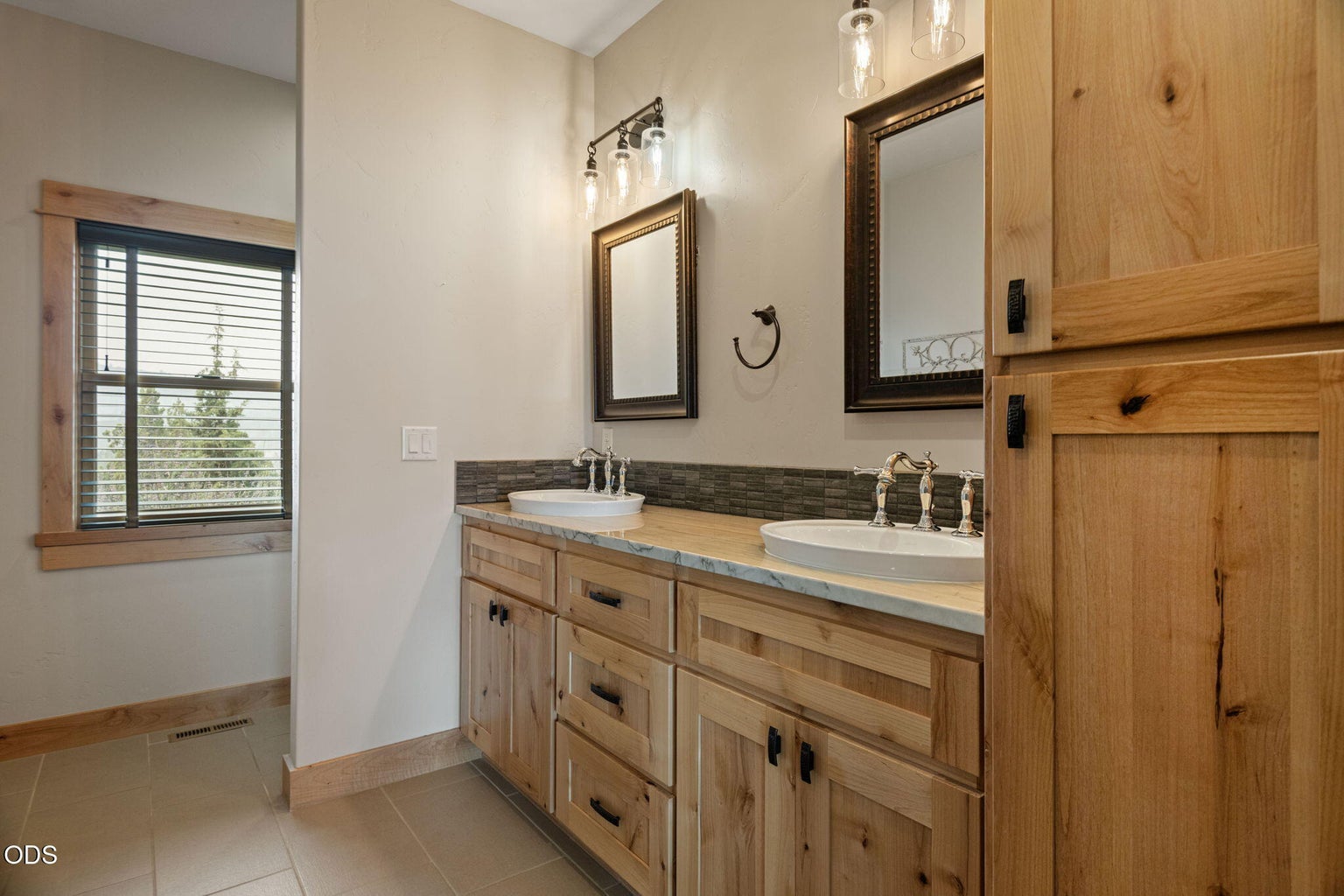Primary dual sink vanity