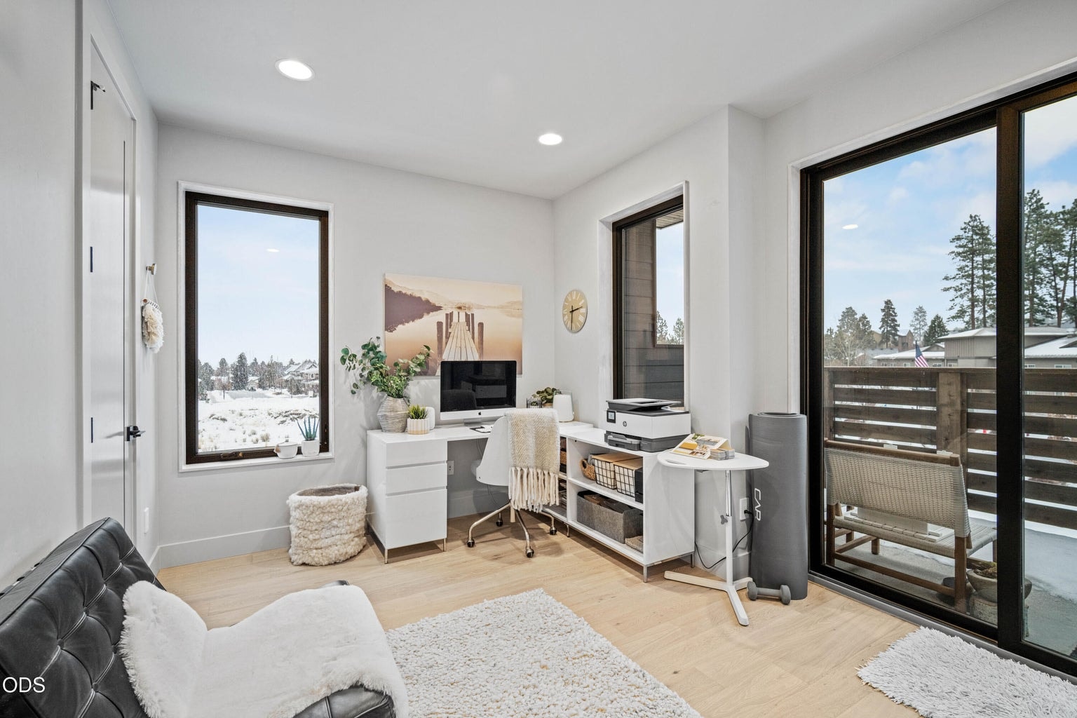 Main level office or 4th bedroom