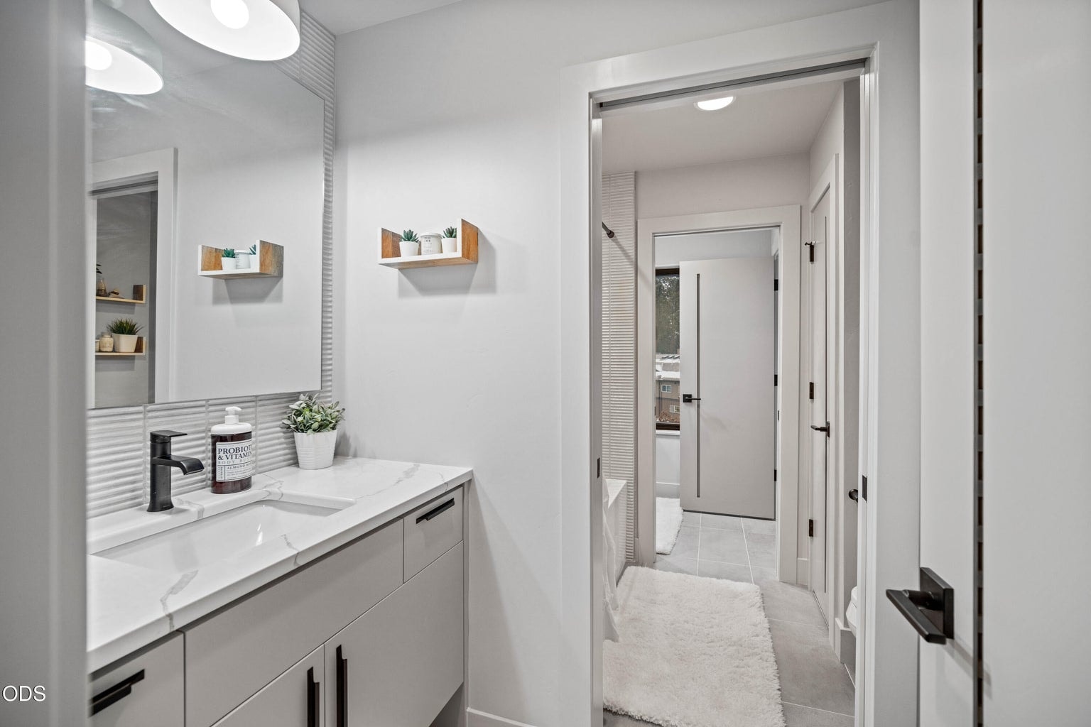 Jack & Jill Guest Bath on upper level connecting Bedroom #2 & 3