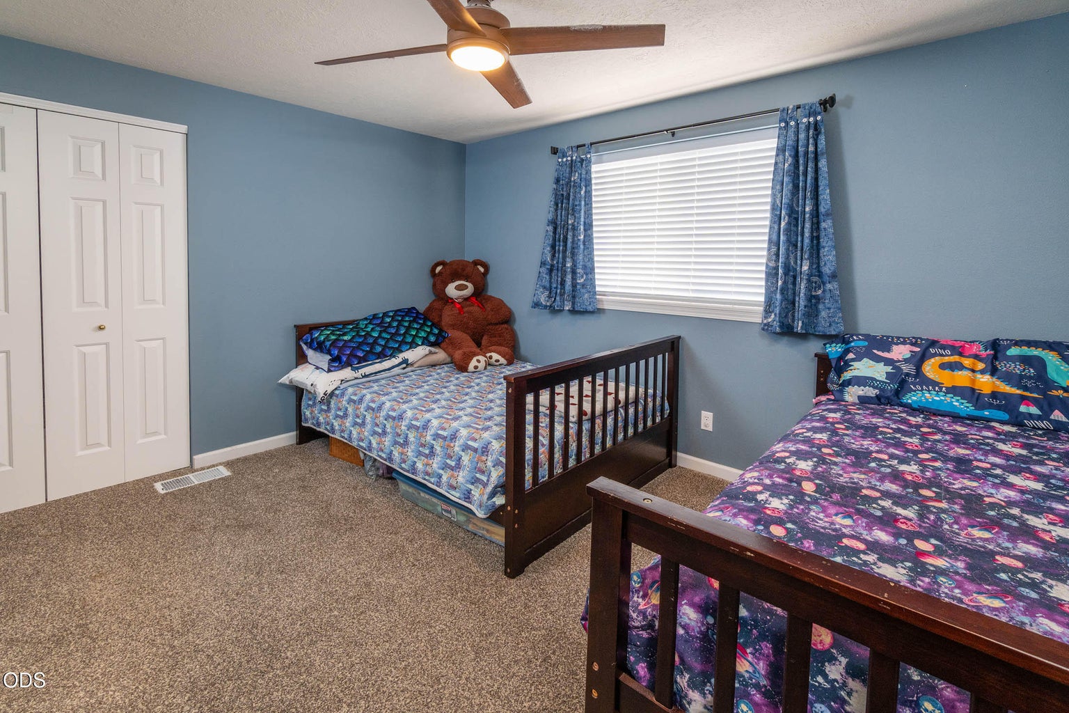 All bedrooms are spacious and include recent newer carpeting.