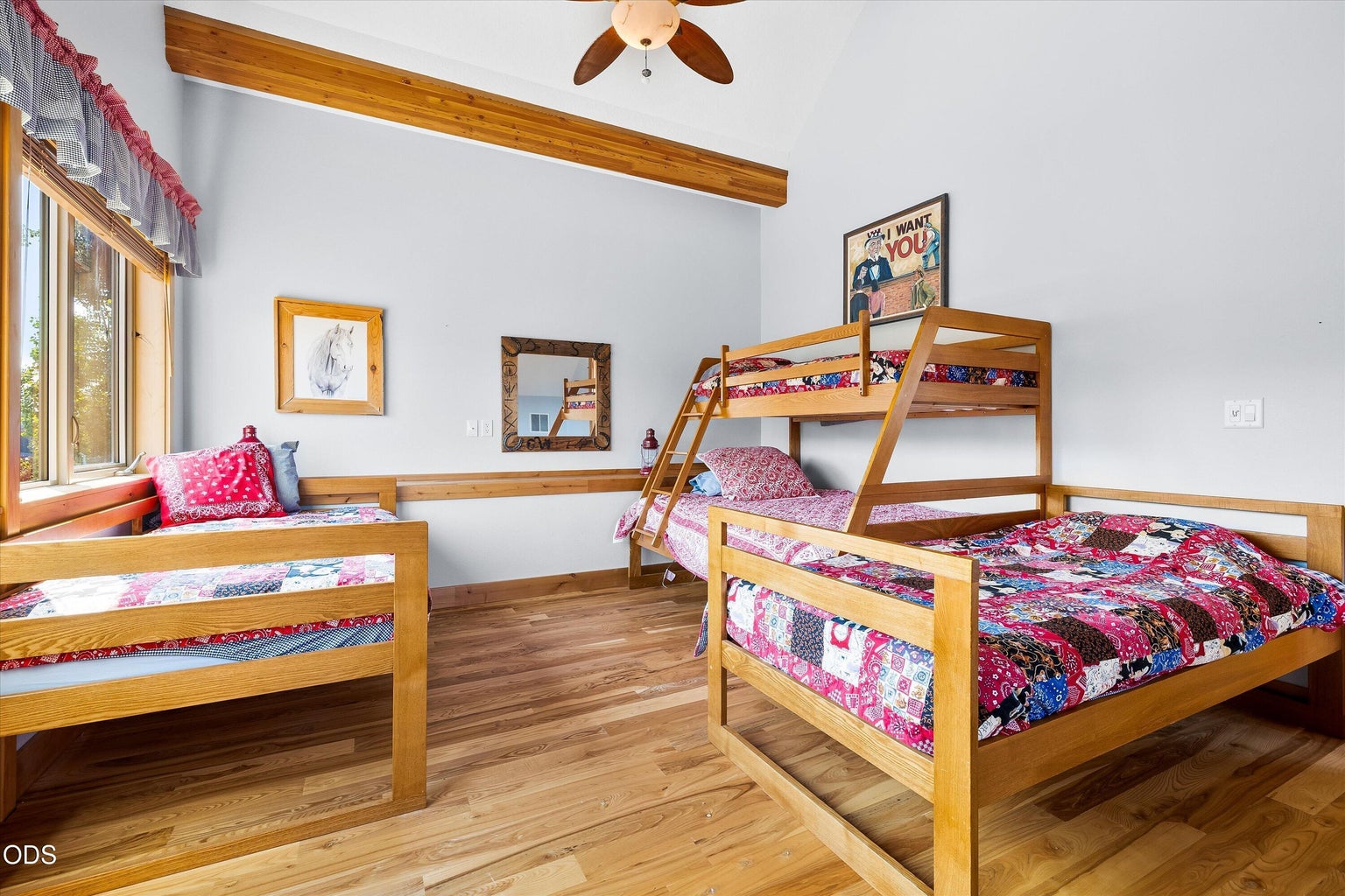 Oversized upstairs third bedroom