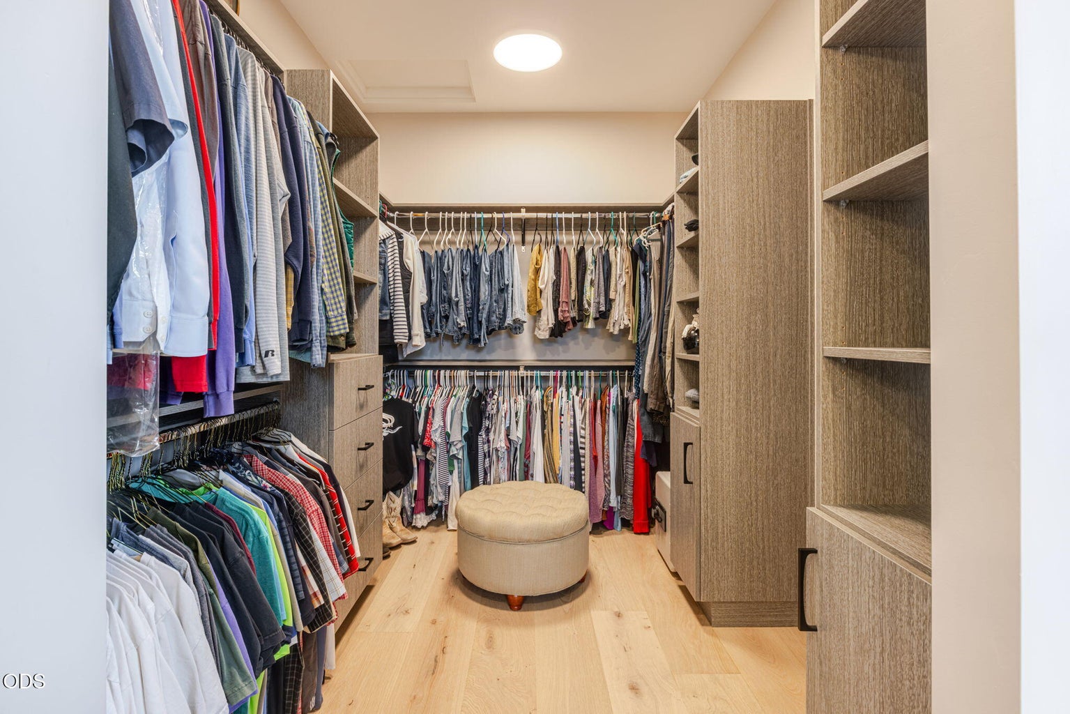 Primary closet