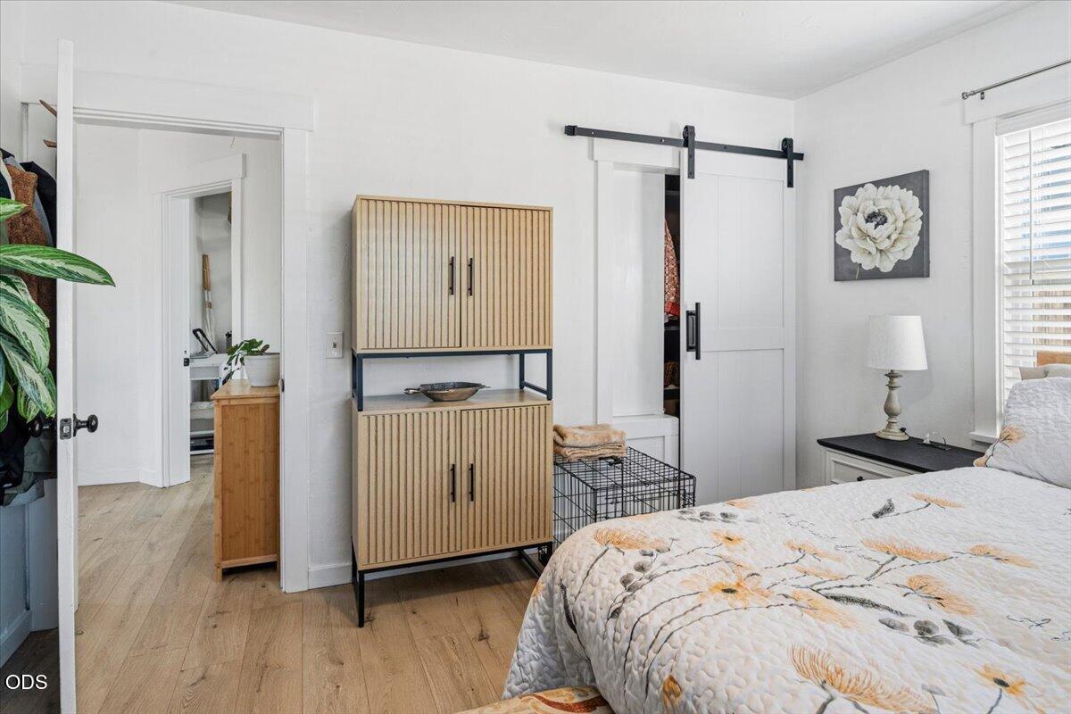 Updated Closet and new barn door