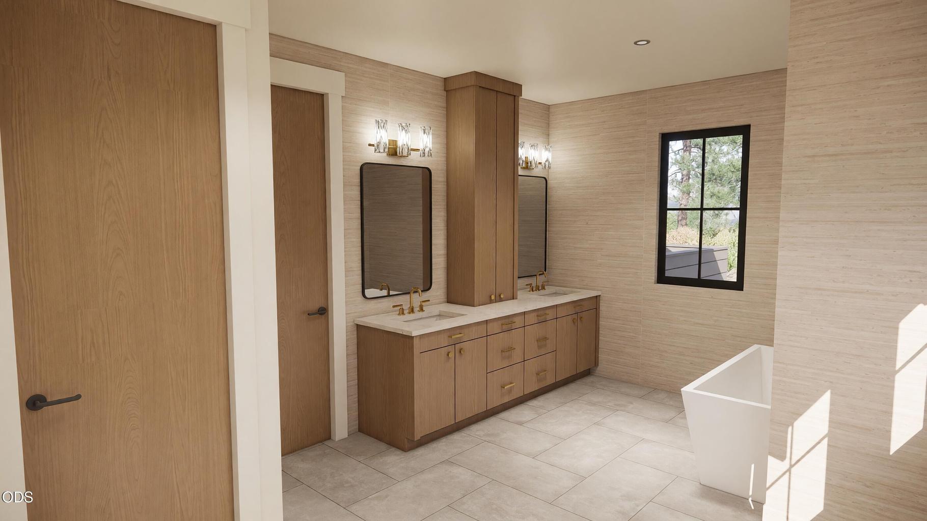 Artists Rendering, Primary Bathroom