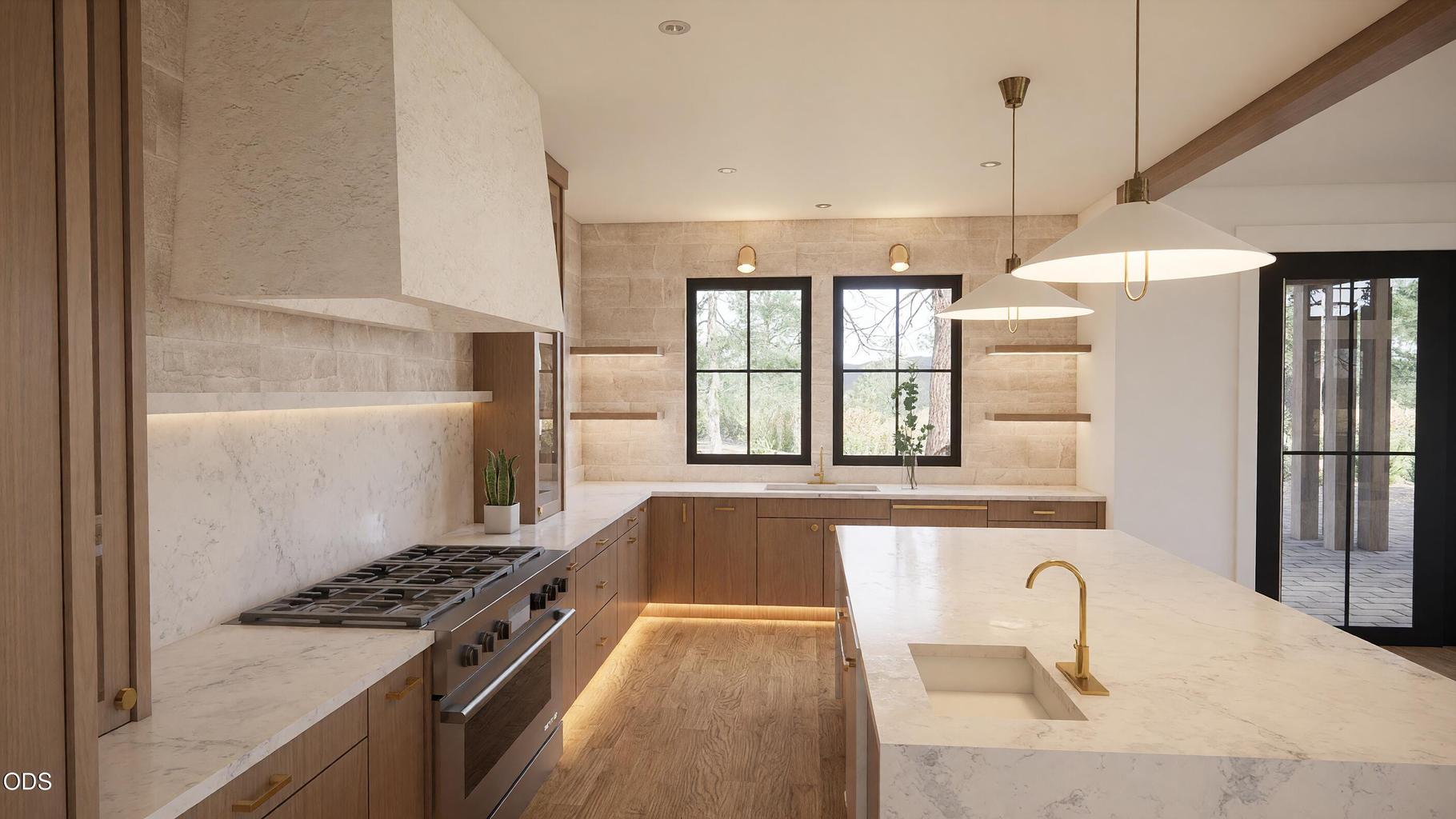 Artists Rendering, Kitchen