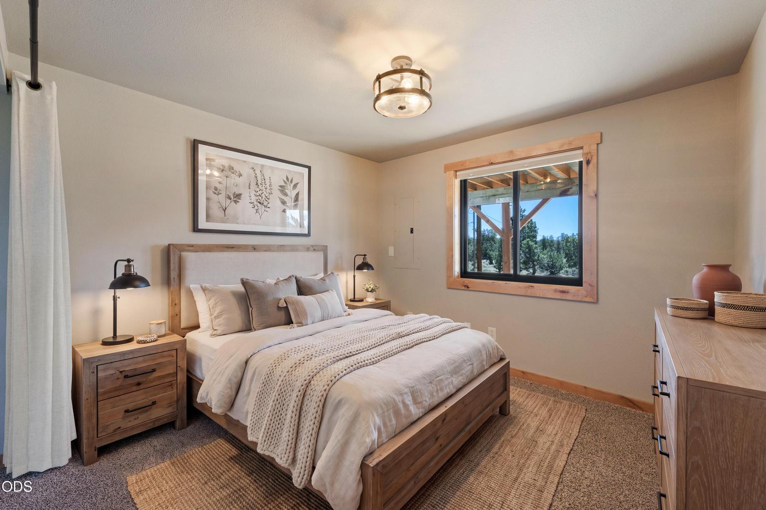 Virtually Staged - Downstairs Bedroom