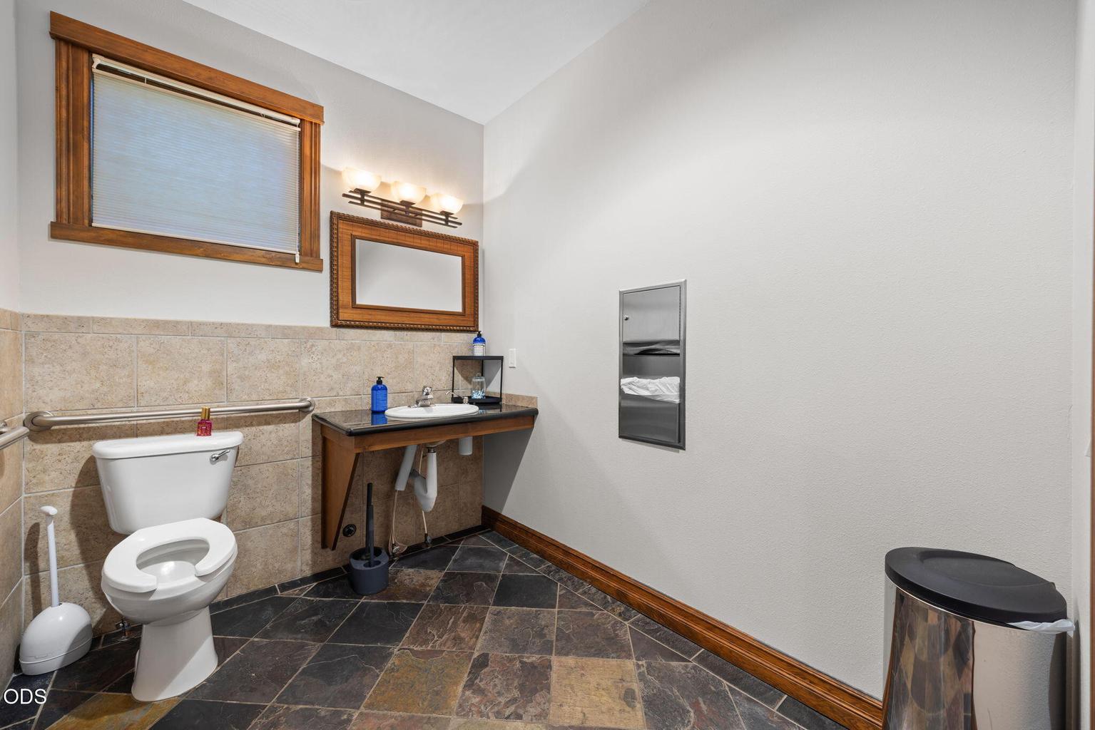Common space bathrooms - main level
