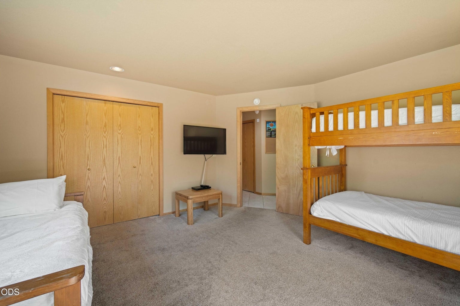 Flexible sleeping arrangements make the home especially well suited for gathering a larger group under one roof.