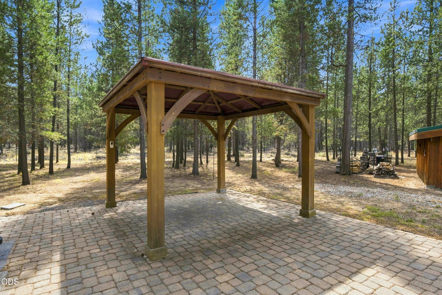 Entertainment Space with Pergola