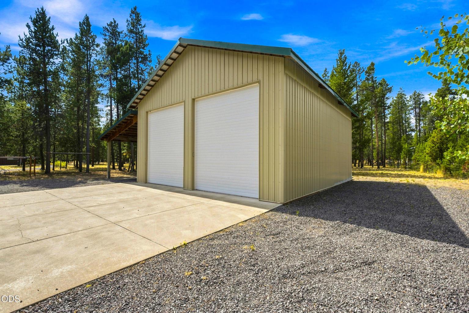 Shop with Roll Up Doors