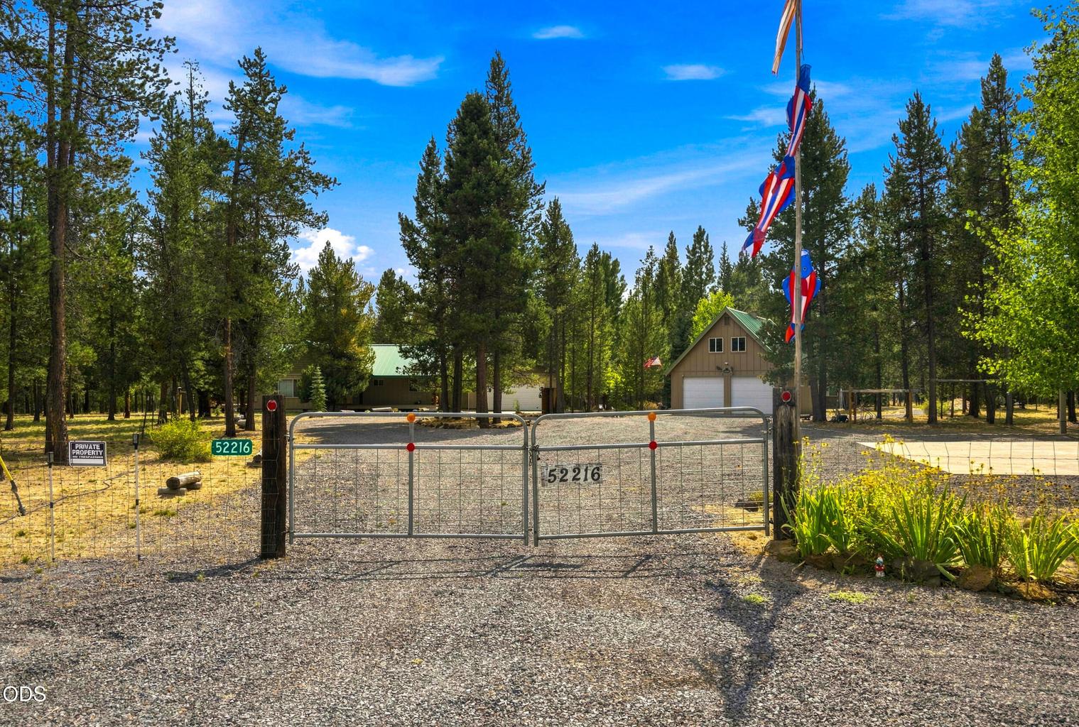 Front Gated Entrance