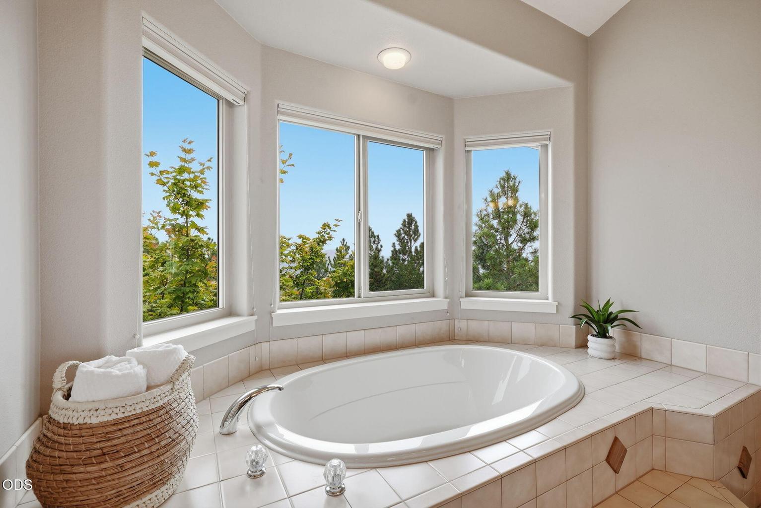 Spacious Primary Bathroom