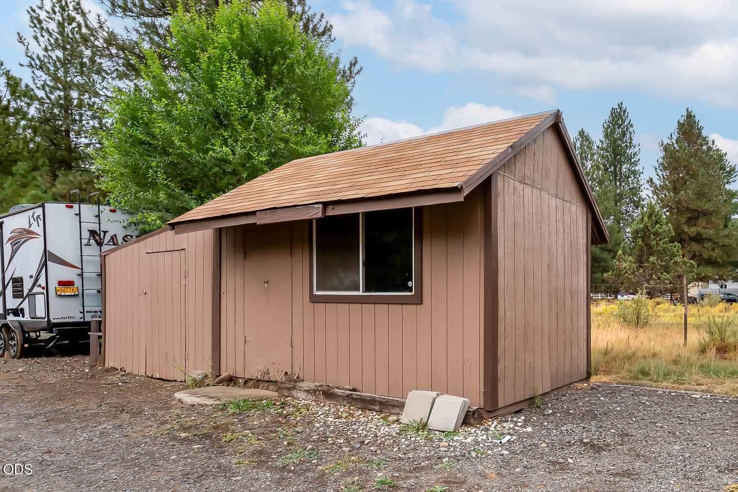 8x14 Shed used as reloading room