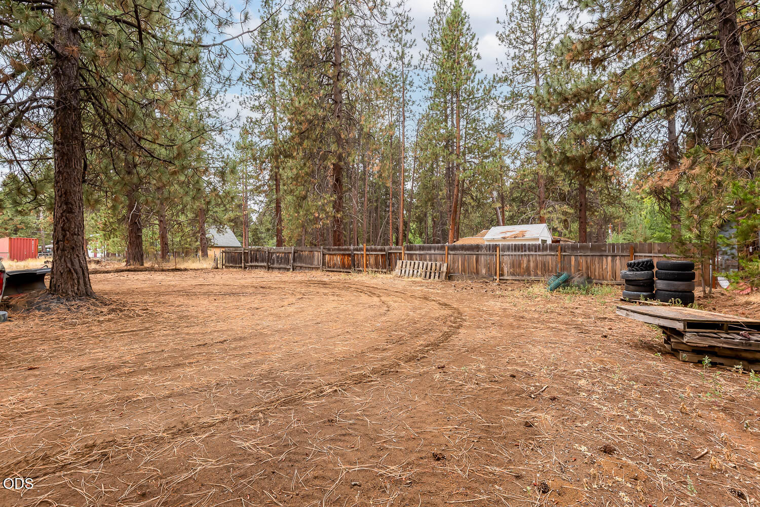 Back part of property